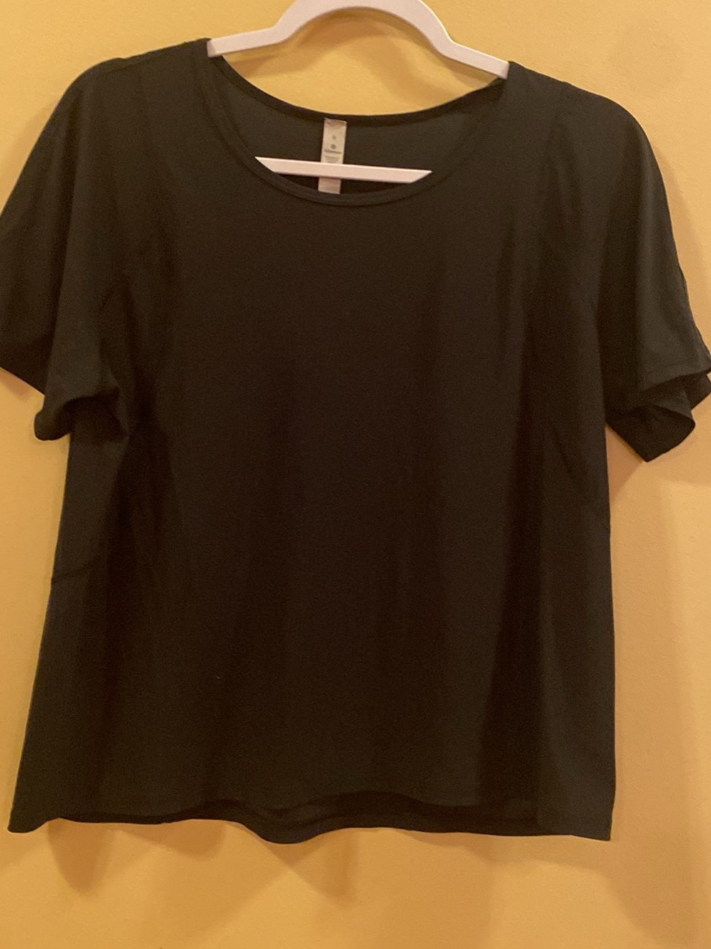 lululemon athletica Black Short Sleeve Top